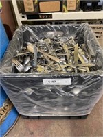 Large Crate of Stainless Flatware