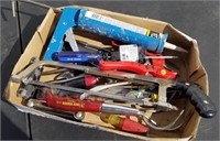 Box Of Misc Hand Tools