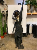 Lifesize Composite Lady Statue - Light weight