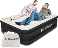 Double High Air Mattress w/Built in Pump, Queen