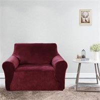 WF6067  Deconovo Plush Sofa Slipcover 1 Cushion Bu