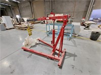 Adjustable Hydraulic 1000kg Factory Floor Crane