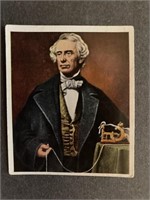 SAMUEL MORSE (Code) Antique Tobacco Card (1934)