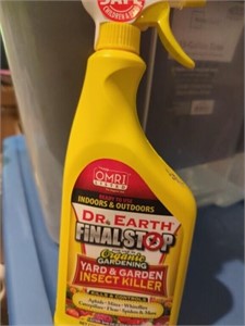 NEW Dr. Earth insect killer. Large 24 oz. Spray