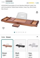 Bath Tray (Open Box)