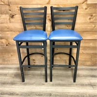 (2) Bar Stools  17"x17"x 44"h        (R# LOB)