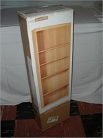 Maple Laminate 5 Shelf Bookcase 28 x 11 x 72"