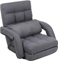 Floguor 42-position Adjustable Floor Chaise Lounge