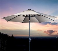 (3m/10ft) Led Market Umbrella - Myra Dune Color