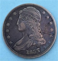 1837 Capped Bust Half Dollar
