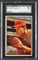 1953 Bowman Color Robin Roberts #65 SGC 84 NM 7