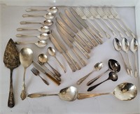 Incomplete Set of Oneida Flatware and Serving