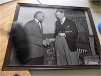 Benny Goodman and Laural Hampton Framed Photo