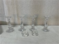 Waterford 6pc Candle Sticks