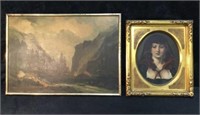 2 Antique Paintings