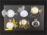 Assorted Pocket Watches - as found