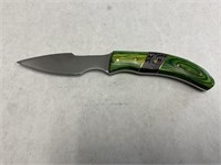Custom 7" Hunting Knife 440 Steel Blade W/ Sheath