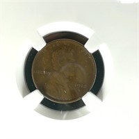 1912 S Penny 1c VF 30 BN NGC