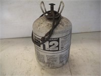 Partial Tank R-12   Tank & Contents Weigh 8Lbs