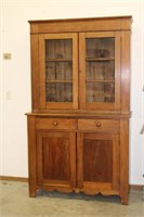 Antique Stepback Cupboard