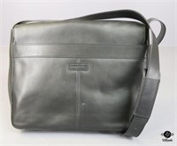 Leather Messenger Bag by Banana Republic