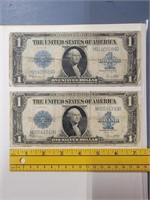 1923 Large $1 US Silver Certificates No. 3