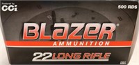 284 - BLAZER 22 LONG RIFLE AMMUNITION (B8)