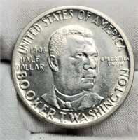 1946 Booker T. Washington Half Dollar AU
