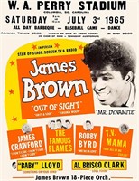 James Brown Poster-1965 - REPRINT
