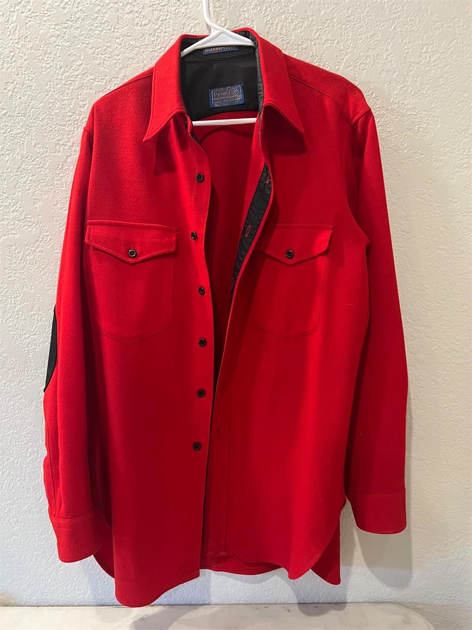 Pendleton 100% Wool Red Women's Coat