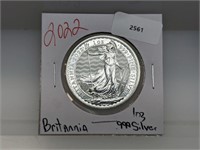 1oz .999 Silver Britannia 2 Pounds