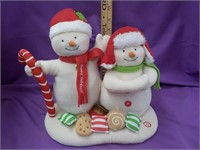 Hallmark double snowmen