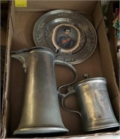 Metal Pitcher, Wall Hanging, & More