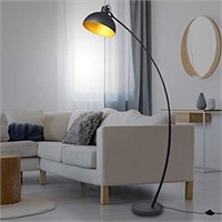 Archiology Arc Floor Lamp Black, Modern Adjustable