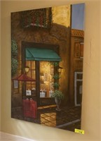 2 Larger Cafe Paintings