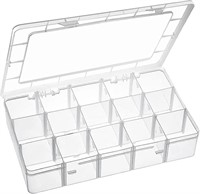 15 Large Grids Plastic Organizer Box with