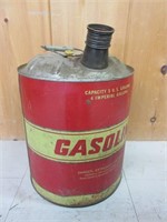Retro 5 Gallon EDCAN Gasoline Canister