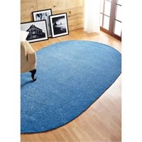 22 in x 40 in Chenille Blue Rug (50.00 MSRP)