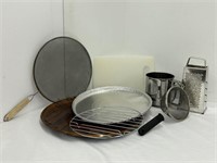 2 Sifters With Platter Tray And More