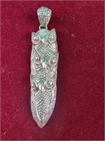 ARTISAN COLLECTION OF BALI STERLING SILVER OWL OF