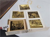 GOLD ETCHED PRINTS BY LIONEL BARRYMORE