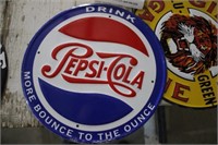 Pepsi Cola Reproduction Sign