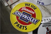 Chevrolet Reproduction Sign