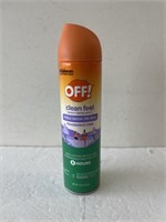 Off clean feel bug spray 9oz