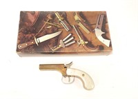 Double derringer .36 Cal. percussion kit gun,