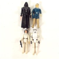 (4) Star Wars Action Firgures
