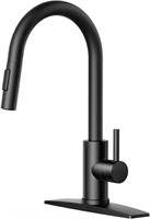 FORIOUS Black Kitchen Faucet, Kitchen Faucets with