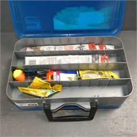 Plano Tackle Box with Assorted Tackle