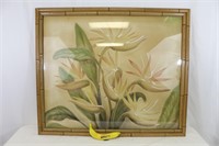 Signed Mid-Century Tip Freeman Floral Painting