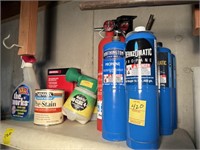 Propane Tanks, Fire Extinguishers and Other Misc.
